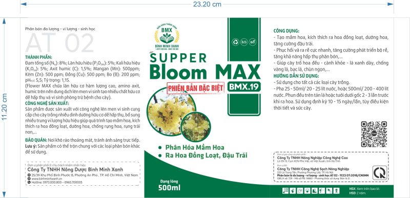 BMX 19 SUPER BLOOM MAX 500ML