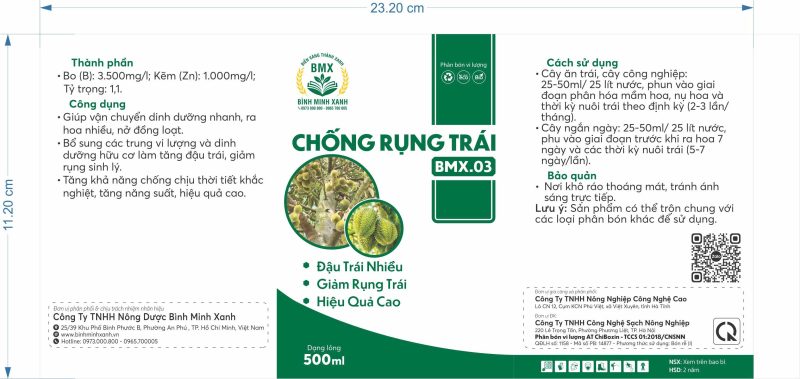 CHỐNG RỤNG TRÁI