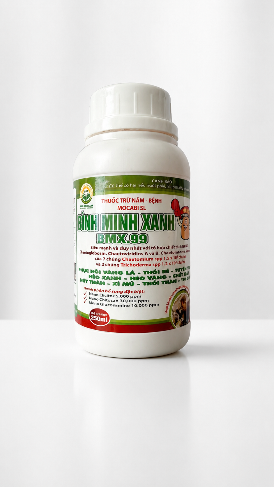 BMX.99 – THUỐC TRỪ NẤM BỆNH BÌNH MINH XANH 99 – 250ML